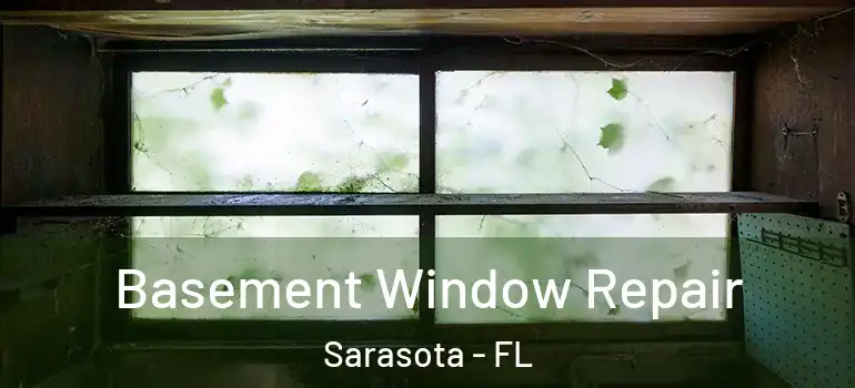 Basement Window Repair Sarasota - FL