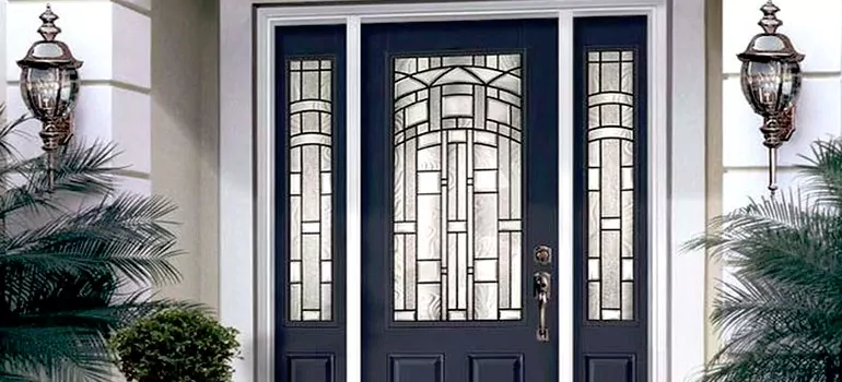 Stained Glass Door Panels in Sarasota, FL