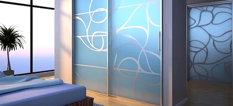 Frosting Glass Cabinet Doors in Sarasota, FL