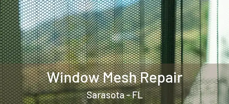 Window Mesh Repair Sarasota - FL